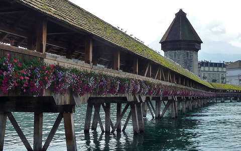 Kápolna-híd Luzern-ben, Svájc