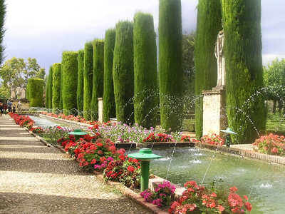 Cordobai Alcazar hátsókertje, Spanyolország