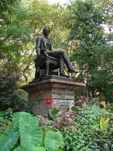 William H. Seward kormanyzó szobra, USA