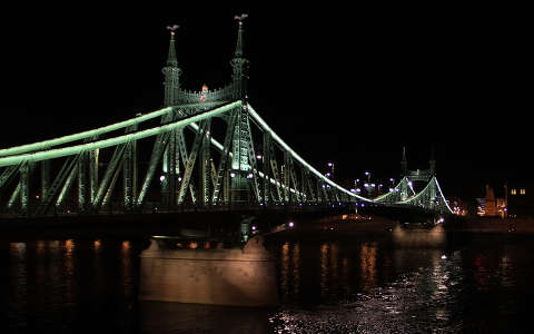 Szabadsaghid, Budapest...Bridge of the Liberty, Budapest..Ponte di Liberta', Budapest