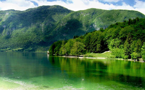 Bohinji tó - Szlovénia.