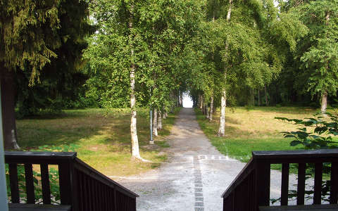 Finnország, park Tamperében
