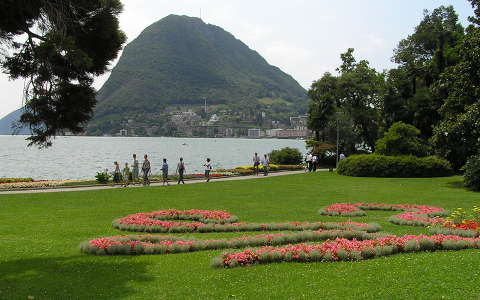 Lugano a Salvatore heggyel,Svájc