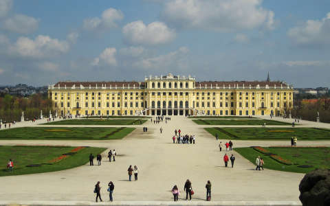 Schönbrunn-i kastély, Bécs, Ausztria