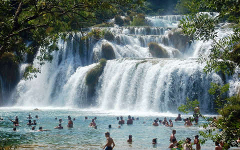 Krka-vízesés, Horvátország