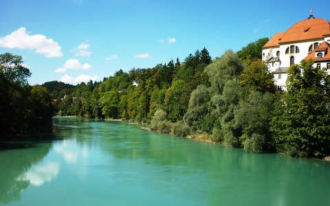 Isar folyó Németország