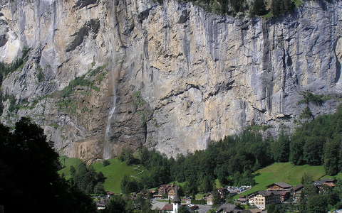 Lauterbrunneni vízesés, Svájc