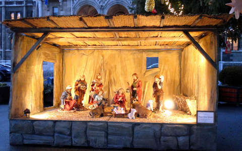 betlehemi jászol címlapfotó karácsony karácsonyi dekoráció