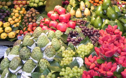 gyümölcs piac