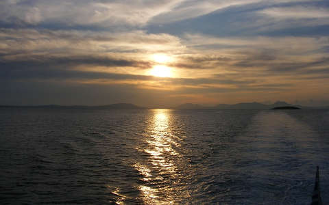 Korfu - naplemente