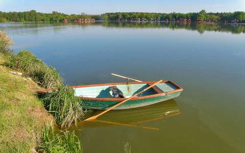 Tatai derítő-tó,Fotó:Szolnoki Tibor