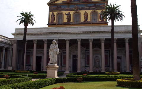 Falakon Kívüli Szent Pál Bazilika,Róma,Olaszország