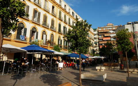 Malaga Plaza del Merced