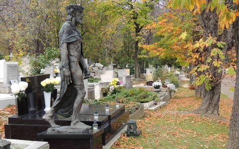 Budapest,Farkasréti temető őszi pompában