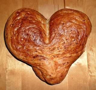 Valentin napi kenyér