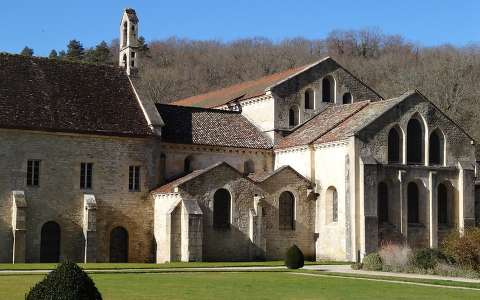 Franciaorszag - Fontenay - Apatsag (XII. sz