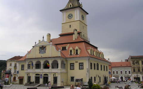 Erdély Brassó városháza