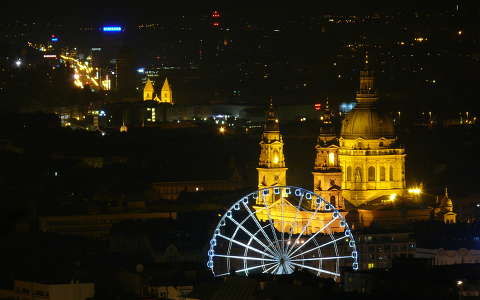 budapest magyarország éjszakai képek