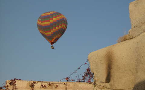 Felszálló hőlégballon, Göreme, Cappadocia, Türkey