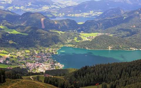 alpok ausztria hegy tó