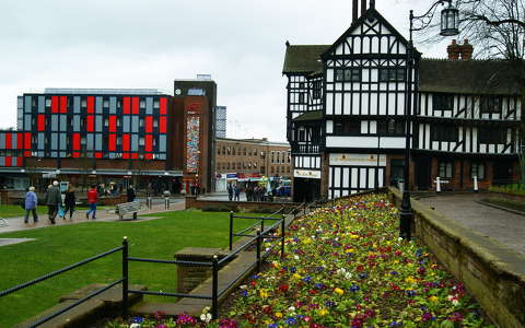 Coventry belváros. Egyesült Királyság.