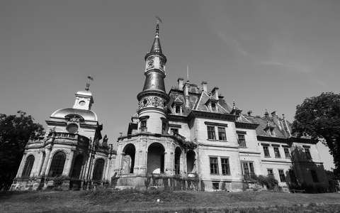 fekete-fehér magyarország turai kastély várak és kastélyok
