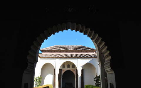 Málaga, Alcazaba, Andalúzia, Sapanyolország