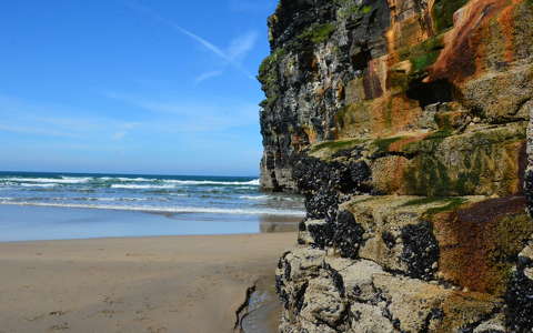 címlapfotó kövek és sziklák tengerpart írország