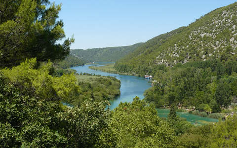 Horvátország - Krka folyó