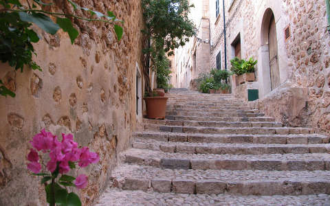 Lépcsősor, Mallorca