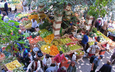 Gyümölcspiac, Madeira, Portugália
