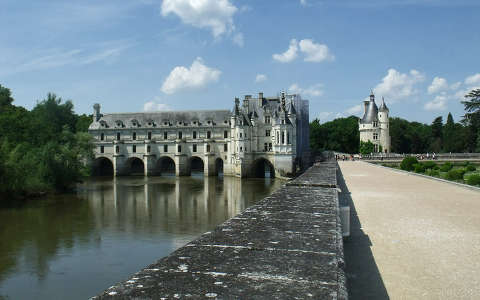 Franciaország, Loire-völgy, a Chenonceau-i kastély