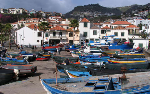 Madeirai halászhajók