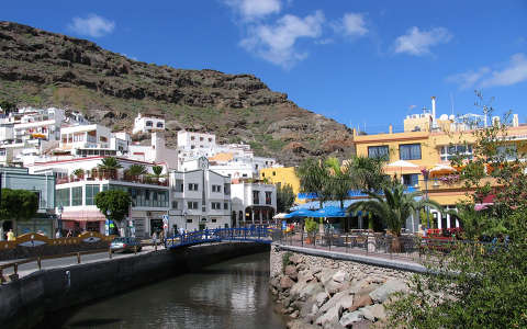 Csatorna, Puerto de Mogan, Gran Canaria