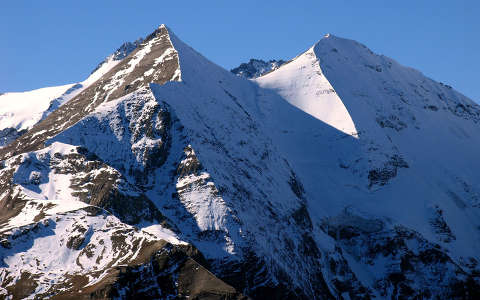 A 3798 méter magas Grossglockner csúcsa