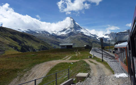 A Matterhorn a Gornergrat tetejéről