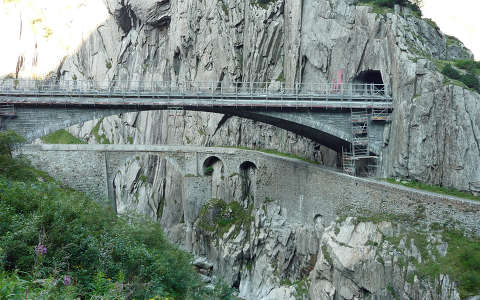 Az Ördög hídja, Andermatt, Svájc