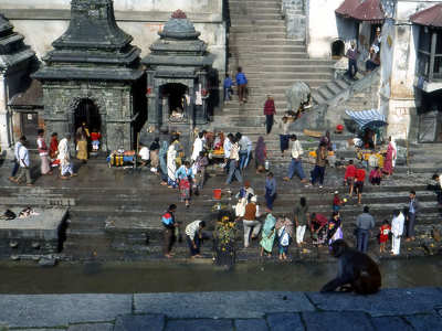 Hindu imádkozók, Pasupatinath