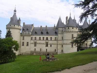 Chaumont kastély oldala