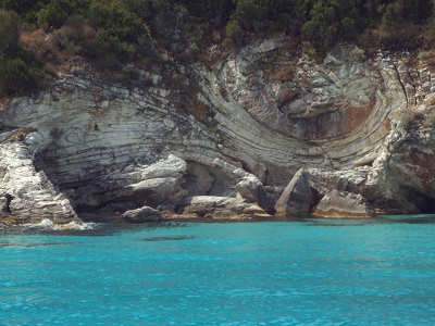 Kék-öböl, Antipaxos