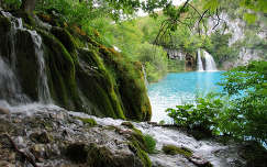 vízesés plitvicei tavak világörökség horvátország tó