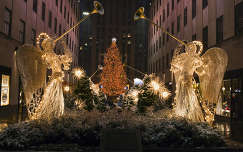 karácsonyfa usa címlapfotó new york éjszakai képek karácsony karácsonyi dekoráció