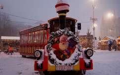 karácsony vonat tél
