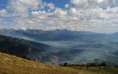 hegy ausztria alpok köd felhő