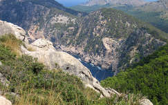 hegy spanyolország mallorca öböl kövek és sziklák