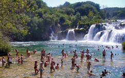 vízesés címlapfotó krka horvátország nyár