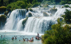 Krka-vízesés Horvátorszgában