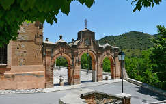 Granada, de poorten van de Sacromonte Abdij