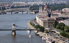 budapest lánchíd folyó híd magyarország duna