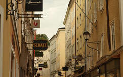Salzburgi utcarészlet, Ausztria